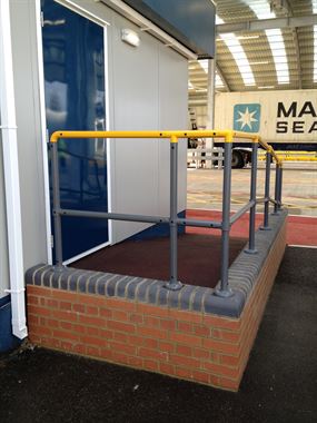 FibreRail PVC Safety Handrail