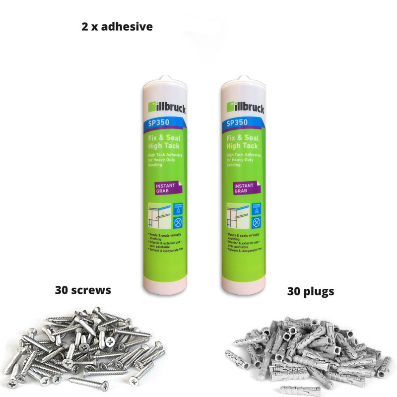 SlipGrip Flat Sheets & Landing Covers Fixing Kit